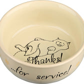 Trixie Voerbak Thanks For Service Assorti 15 Cm 0,3 Ltr