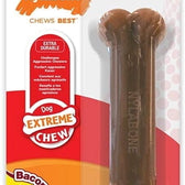 Nylabone Dura Chew Voor Harde Bijters Baconsmaak Tot 23 Kg