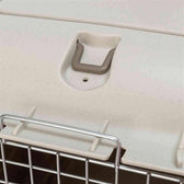 Trixie Skudo Transportbox Taupe / Zand S 60X40X39 Cm