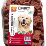 Bf Petfood 3 In 1 Hondenkoekjes Met Cranberry 500 Gr