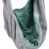 Trixie Junior Hondentas Buikdrager Lichtgrijs / Mintgroen 22X20X60 Cm