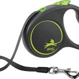 Flexi Rollijn Black Design Tape Groen  S 5 Mtr Tot 15 Kg