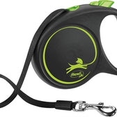 Flexi Rollijn Black Design Tape Groen  S 5 Mtr Tot 15 Kg