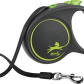 Flexi Rollijn Black Design Tape Groen  S 5 Mtr Tot 15 Kg