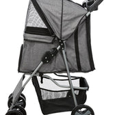 Trixie Hondenbuggy Grijs 47X80X100 Cm Tot 15 Kg