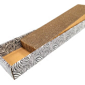 Croci Krabplank Homedecor Dierenprint Zebra 48X12,5X5 Cm