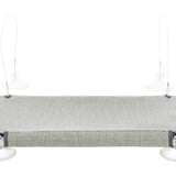 Trixie Kattenmand Hangmat Raam Velours Grijs 50X30 Cm