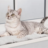 Trixie Ligmat Harvey Voor Vensterbank Wit-Zwart 90X28X1,5 Cm