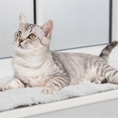 Trixie Ligmat Harvey Voor Vensterbank Wit-Zwart 90X28X1,5 Cm