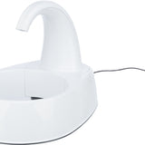 Trixie Drinkfontein Curved Stream Kunststof Wit 25X35X24,5 Cm 2,6 Ltr