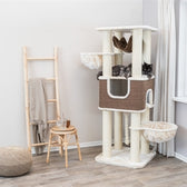 Trixie Krabpaal Xxl Humberto Creme / Donkerbruin 68X68X174 Cm
