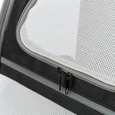 Trixie Hondentas Rugtas Chloe Lichtgrijs / Zwart 39X27X43 Cm