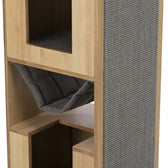 Trixie Citystyle Cat Tower Bruin / Grijs 105 Cm
