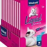 Vitakraft Cat Liquid Snack Zalm & Omega 11X6 St