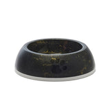Savic Voerbak Delice 2 Marble Zwart / Goud 20,5X20,5X6,5 Cm 600 Ml