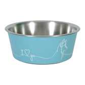 Zolux Love Voerbak Hond Blauw 17,8 Cm 1,2 Ltr
