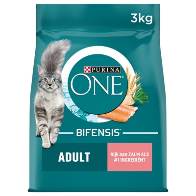 Purina One Adult Zalm / Volkoren Granen 7,5 Kg