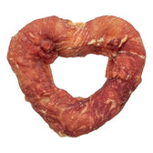 Trixie Denta Fun Heart Met Eendenborst 8 Cm 40 Gr 50 St