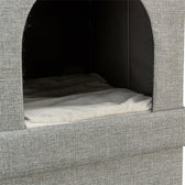 Trixie Kattenmand / Kattenhuis Kimy Soft 2 Verdiepingen Lichtgrijs 76X37X72  Cm
