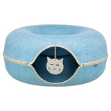 Trixie Speeldonut Vilt Blauw 60X60 Cm