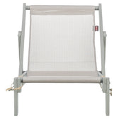 Trixie Strandstoel Hout Grijs 51X33X37 Cm