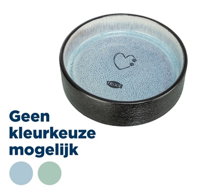 Trixie Voerbak / Drinkbak Keramiek Assorti 15X15X7 Cm