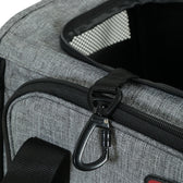 Zolux Reismand Hond / Kat Uitbreidbaar Maximaal 8 Kg Grijs / Zwart  L 58X49X29 Cm <8Kg