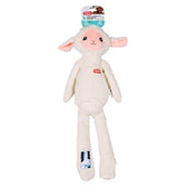 Zolux Furry Farm Schaap Lenny Pluche Met Touw Wit 58,5X21X8 Cm