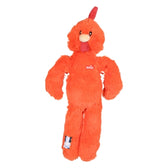 Zolux Furry Farm Haan Brock Pluche Met Touw Oranje 67X24X11 Cm